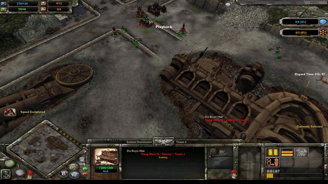 Dawn of war разбор моих игр на орке против одного из лучших иг Simon.