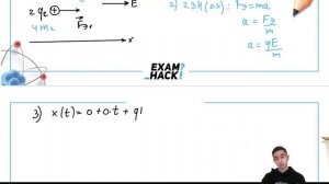 Две частицы с отношением зарядов  q1/q2  = 1/2  и отношением масс  m1/m2  = 1/4 - №25189