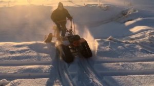 Гусеницы на мотоблоке.Особенности эксплуатации