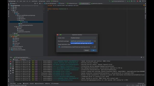 Spring Boot with MongoDB Tutorial смотреть онлайн