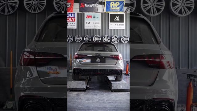 A4 Avant 2020-2022 install RS style rear diffuser.