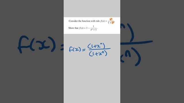 Fastest Way to Write Rational Function in Rational Form Without Calculator | Maths Methods