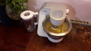 Бисквит на комбайне bosch mum 54251