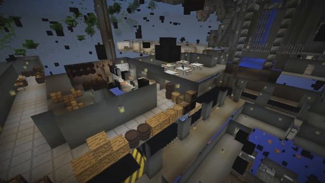 Bunker с модами в Майнкрафт на версии 1.12.2. смотреть онлайн