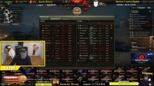 Актер в WoT #540 | Танкисты запушили в рандоме! Учит подписчиков правильно светить!