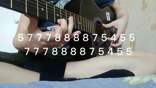 Кузнечик на гитаре для самый начинающих смотреть онлайн