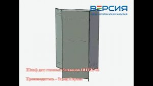 Шкаф для газовых баллонов ШГБК 02