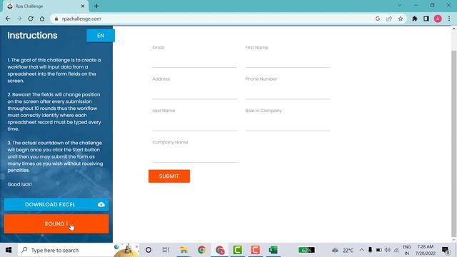 Web Automation Practice Task-01 | VBA Selenium | Advanced VBA in Hindi