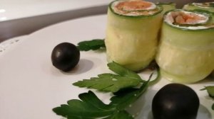 ? РЕЦЕПТЫ к  НОВОГОДНЕМУ? празднику.  Вкусная закуска из форели и огурца.