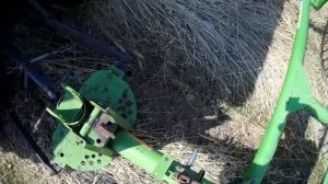 Грабли ворошилки солнышко. Доработка для удобства транспортировки и переворота