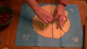 Песочное печенье Пальчики с вишней