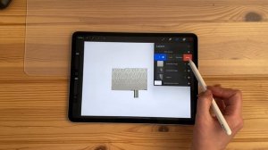 Как в 2 клика добавить принт на текстуру штор в Procreate (Натягиваем принты на текстуру в интерьере