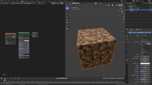 How to Texture a Minecraft Block in Blender Eevee 2.82 Tutorial