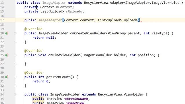 Firebase Storage - Upload and Retrieve Images - Part 5 - ADAPTER CLASS - Android Studio Tutorial смотреть онлайн