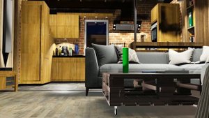 Интерьер дома в стиле лофт