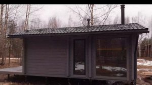 Финская баня из клеёного бруса | UKKO