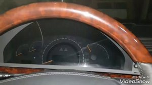 Снятие и установка приборки Amg w220