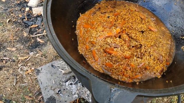 Как приготовить плов на природе. Уха. закрытие сезона 2023.