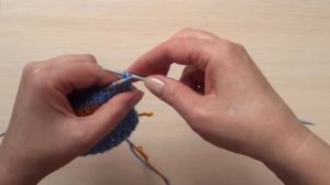 Как закрыть петли при вязании двусторонним жаккардам