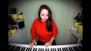 Девушка красиво играет на пианино Amelie Yann Tiersen - La valse d'Amelie | Ян Тирсен - Вальс Амели