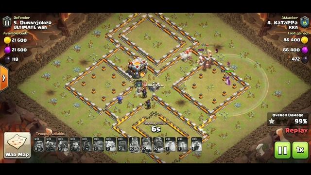 ?Hogs power at Th11?Th11 ring base 3 star attack strategy in Clash of Clans смотреть онлайн