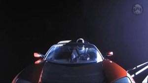 CAR IN SPACE Тесла Илона Маска в космосе - заметил странности
