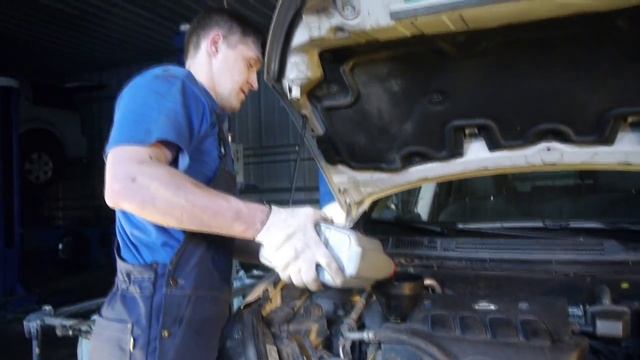 диагностика двигателя ниссан кашкай смотреть онлайн