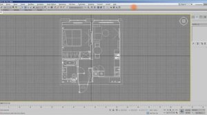Импорт Autocad чертежа в 3DS MAX