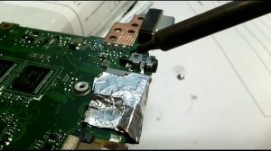 Asus Eee PC X101H Замена гнезда зарядки