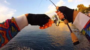 Нано джиг на море. Rockfishing в Ялте.