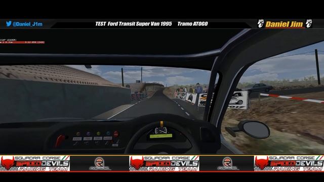 TEST Ford Transit Super Van 1995 -Tramo ATOGO- смотреть онлайн