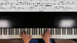 Piano Cover -Just The Two Of Us- with Sheet Music