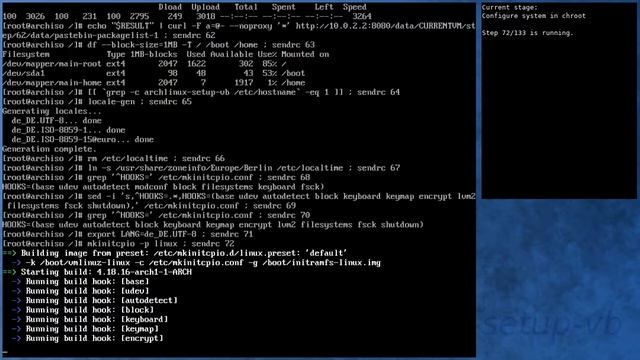 Arch Linux installs fine from archlinux-2018.11.01-x86_64.iso (kernel 4.18.16-arch1-1) смотреть онлайн