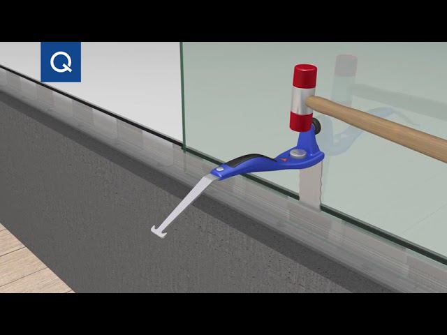 Easy Glass® Up Профиль для стеклянных ограждений