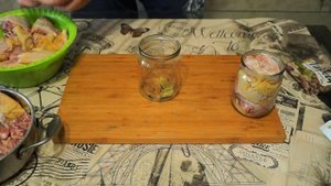 Тушенка домашняя. Тушенка куриная  в домашних условиях. Просто и вкусно.