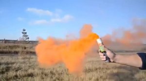 Факел дымовой оранжевый