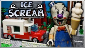 LEGO Мультфильм Мороженщик / Все серии 1-5 / Horror game Ice Scream