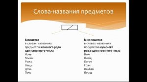 Мягкий знак в конце слова после шипящих. Русский язык 2-3 класс. Система Эльконина-Давыдова.