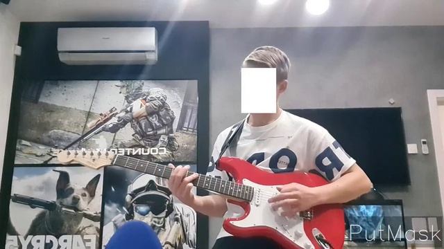 Цой играет мастер оф паппетс (master of puppets TAB) урок игры на гитаре. смотреть онлайн