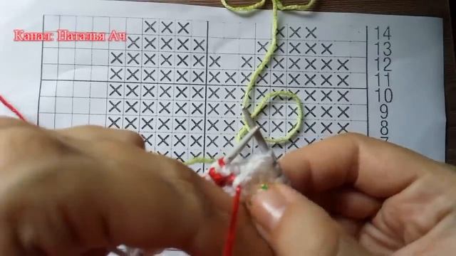 Техника Интарсия спицами - Мастер-класс (2 варианта) + модели смотреть онлайн