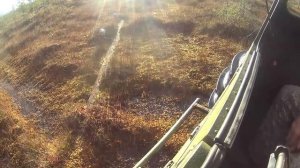 Болото Оршинский мох, на вездеходе Шерп, коп, рыбалка. ч1