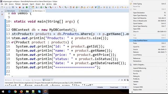 Use Lambda Expressions in JEntity Framework(Java Entity Framework) смотреть онлайн