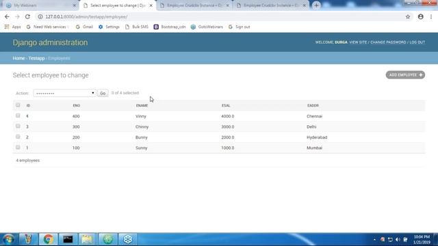 Django REST API Tutorials || ModelViewsSet Demo Application and Testing by POSTMAN смотреть онлайн