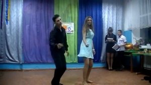 Выступление 11-го класса. Осенний бал