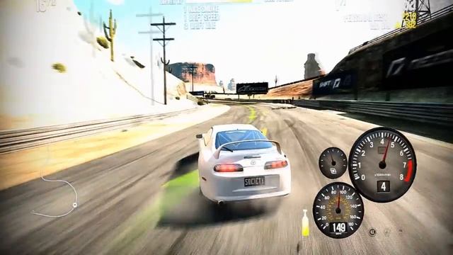 Need For Speed SHIFT 2 UNLEASHED - TOYOTA SUPRA + Drift Build + Tuning + Gameplay смотреть онлайн