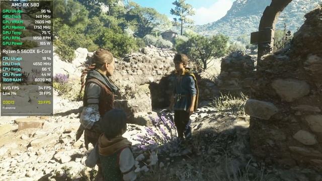 A Plague Tale: Requiem - RX 580 - All Settings Tested смотреть онлайн