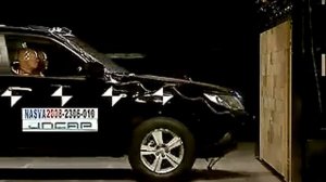 Crash Test 2009 Subaru Forester (Full Frontal) JNCAP