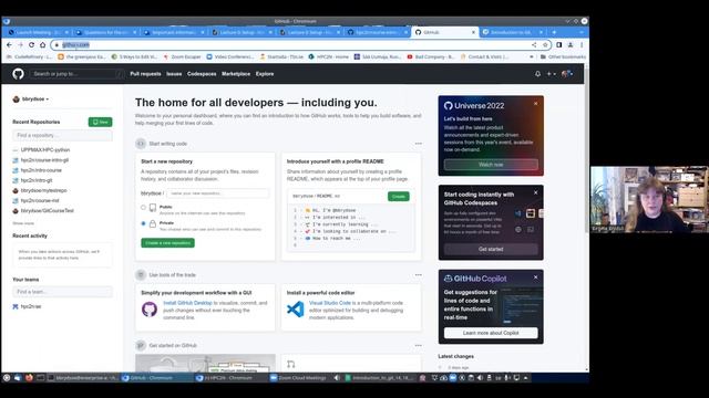Lecture 1: Setup (Git, GitHub, SSH keys) смотреть онлайн