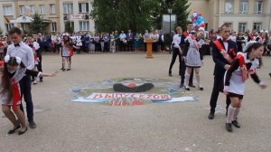 Прощальный танец выпускников первой школы Алексеевского 2018