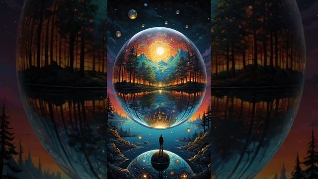 Вселенная отражается в шаре